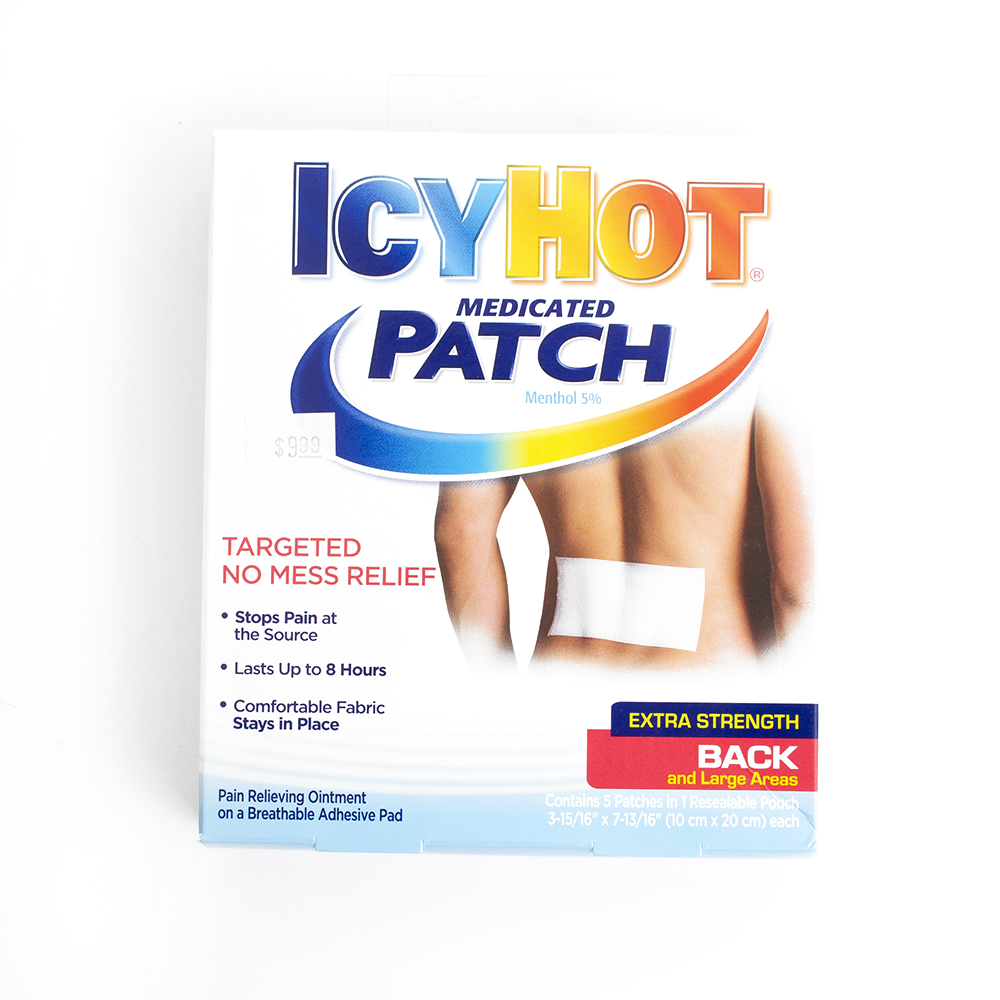 Icy Hot, Medicated Patches, Extra Strength, 5 Pack